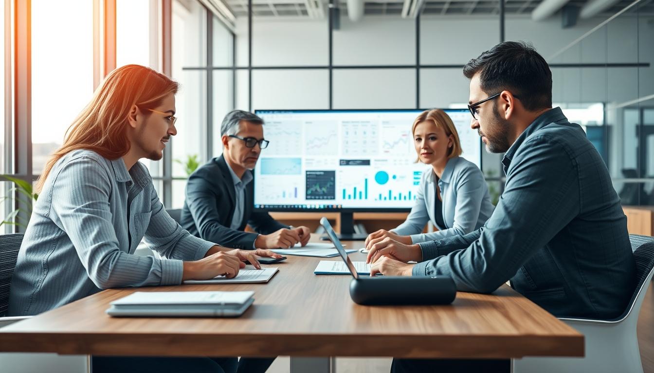 Business data analysis and visualization systems